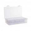 64 Grids Diamond Painting Storage Box Transparent Nail Case