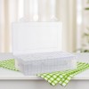 64 Grids Diamond Painting Storage Box Transparent Nail Case