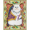 Cat - Special Shaped Diamond - 50x40cm