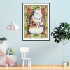 Cat - Special Shaped Diamond - 50x40cm