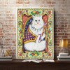 Cat - Special Shaped Diamond - 50x40cm
