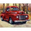 Car  - Full Square Diamond - 50x40cm