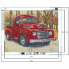 Car  - Full Square Diamond - 50x40cm