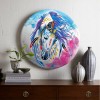 Horse Portrait Iron Sheet Diamond Painting Partial Special Resin Rhinestone