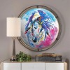 Horse Portrait Iron Sheet Diamond Painting Partial Special Resin Rhinestone