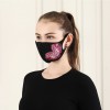 Lovely Pink Butterfly on Women Mask DIY 5D Part Drill Diamond Painting Kit