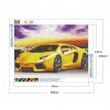 Car - Full Round Diamond - 30x40cm