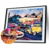 Car - Full Round Diamond - 30x40cm