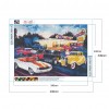 Car - Full Round Diamond - 30x40cm