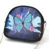 DIY Butterfly Special Shaped Diamond Leather Chain Shoulder Bag