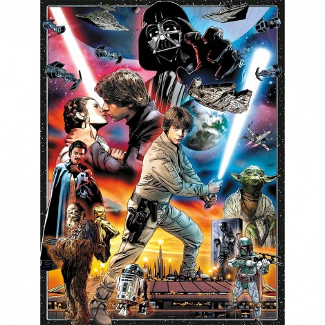 5D Full Round Drill Mosaic Craft DIY Film Diamond Painting Poster 35 X 45cm
