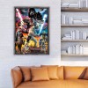 5D Full Round Drill Mosaic Craft DIY Film Diamond Painting Poster 35 X 45cm