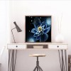 Datura Flowers-Round Diamond-40*40CM
