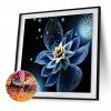 Datura Flowers-Round Diamond-40*40CM