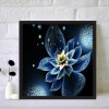 Datura Flowers-Round Diamond-40*40CM
