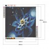 Datura Flowers-Round Diamond-40*40CM