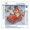 snowman-Round Diamond-30*30CM