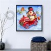snowman-Round Diamond-30*30CM