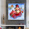 snowman-Round Diamond-30*30CM