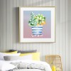 Succulent Plants-Round Diamond-30*30CM