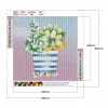 Succulent Plants-Round Diamond-30*30CM