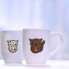 9pcs DIY Diamond Painting Cute Animals Puzzle Stickers Kit Book/Cup Decor