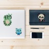 9pcs Handmade Resin Diamond Painting Stickers Cartoon Animal Book Decals