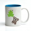 9pcs DIY Diamond Painting Cute Animals Puzzle Stickers Kit Book/Cup Decor