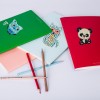 9pcs Handmade Resin Diamond Painting Stickers Cartoon Animal Book Decals
