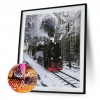 Train - Full Round Diamond - 30*40cm