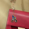 DIY Key Chain Diamond Painting Letters Women Bag Keyring Pendant Gift