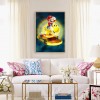 Animes Mario  - Full Round Diamond - 30x40cm