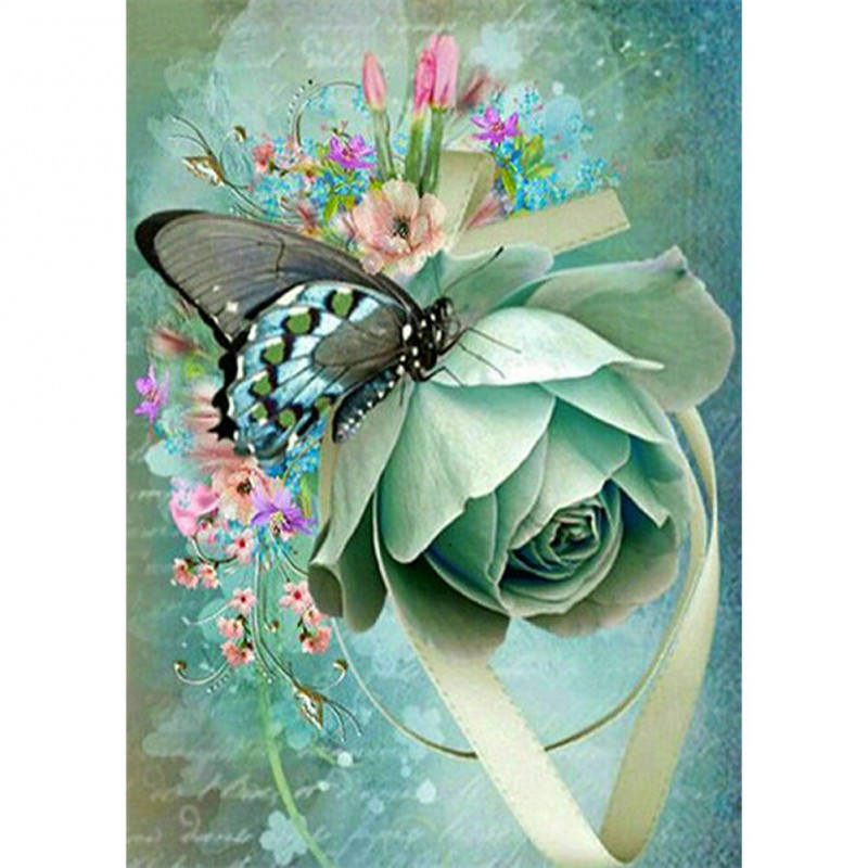 Flower-Round Diamond...