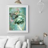 Flower-Round Diamond-30*40CM