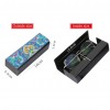 DIY Diamond Painting Leather Eye Glasses Storage Case Travel Sunglasses Box
