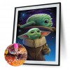 Yoda - Full Diamond Painting - 30x40cm