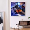 Small Train - Full Round Diamond - 30*30cm