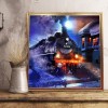 Small Train - Full Round Diamond - 30*30cm