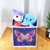 DIY 5D Star Butterfly Diamond Painting Storage Box Home Foldable Organizer