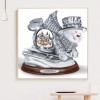Christmas-Round Diamond-40*40CM