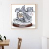 Christmas-Round Diamond-40*40CM