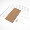 Wood Frame Art Picture Diamond Painting DIY Photo Poster Decorative (White)