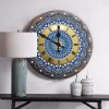 Diamond Antique Clock Partial Special Drill Metal Art Picture of Rhinestone