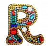 DIY Key Chain Diamond Painting Letters Women Bag Keyring Pendant Gift