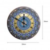 Diamond Antique Clock Partial Special Drill Metal Art Picture of Rhinestone
