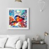 5D Full Round Drill DIY Colorful Birds Diamond Painting Mosaic Craft Decor