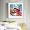 5D Full Round Drill DIY Colorful Birds Diamond Painting Mosaic Craft Decor