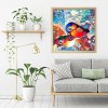 5D Full Round Drill DIY Colorful Birds Diamond Painting Mosaic Craft Decor