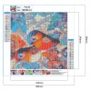 5D Full Round Drill DIY Colorful Birds Diamond Painting Mosaic Craft Decor