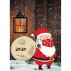 Christmas-Round Diamond-30*40CM